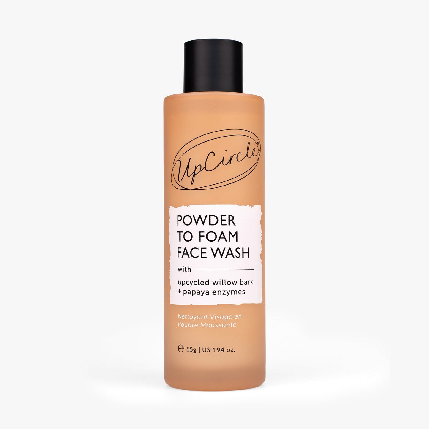UpCircle Powder to Foam Face Wash with Willow Bark & Papaya Enzymes
