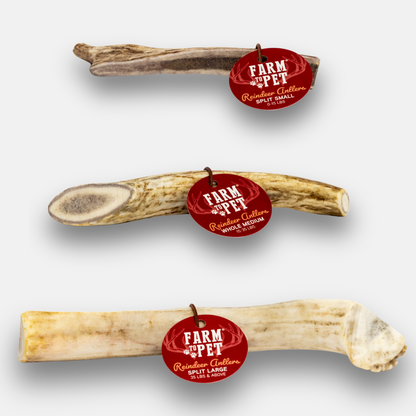 Farm To Pet Choice of Organic Reindeer Antler Dog Chews