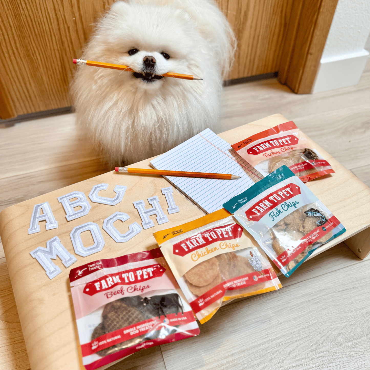 Farm To Pet Single-Ingredient Dog Treats Snack Pack Sampler