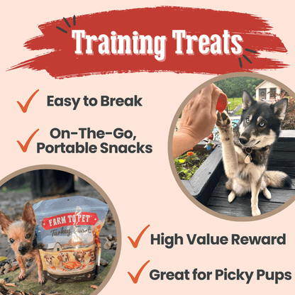 Farm To Pet 100% Natural Turkey Chip Dog Treats