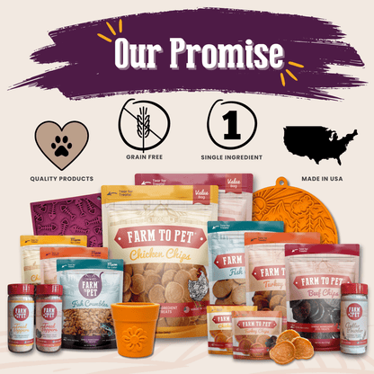 Farm To Pet High Protein Beef Crumbles Cat Treats