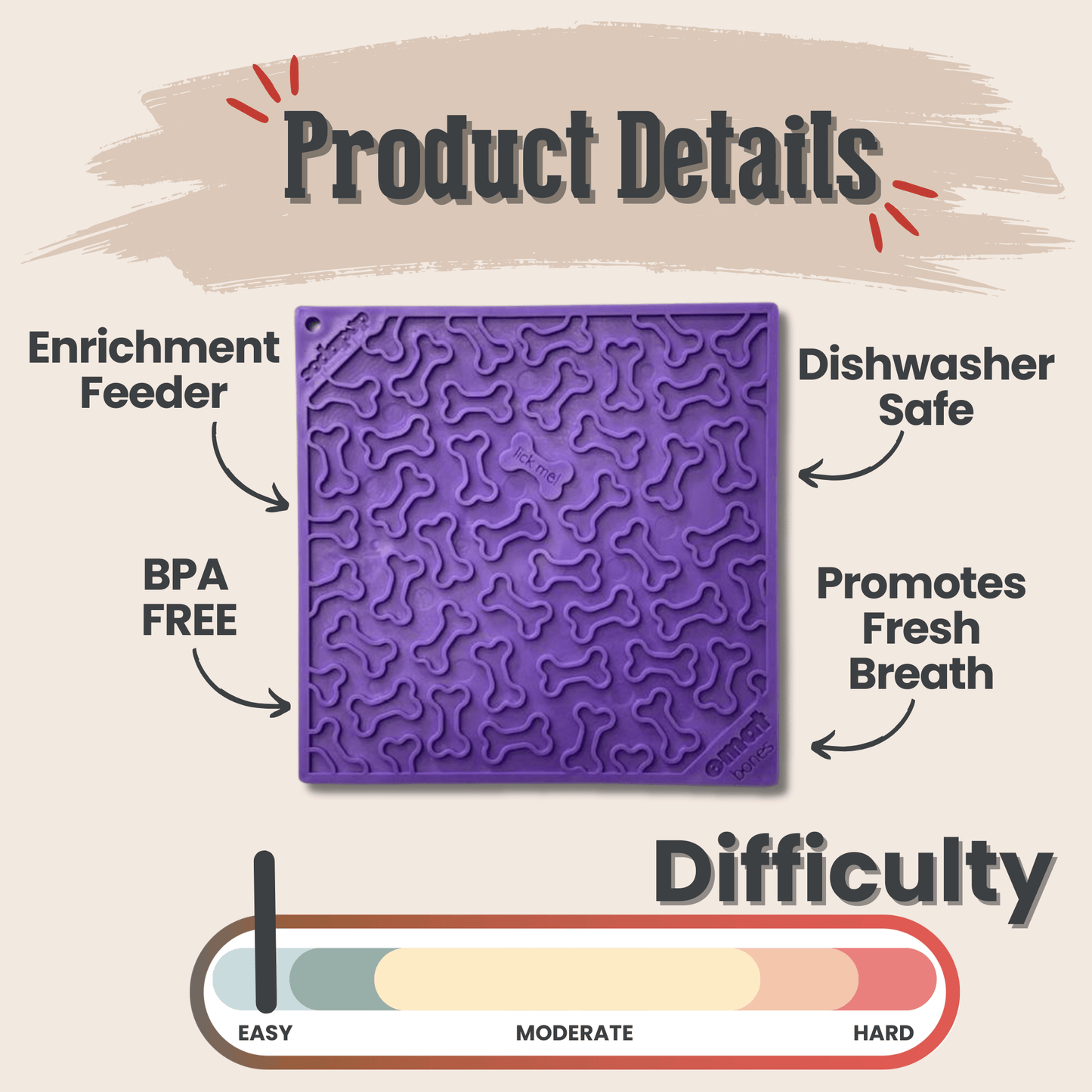 Farm To Pet Choice of Dog Lick Mats