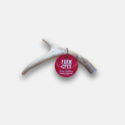 Farm To Pet Choice of Organic Deer Antler Dog Chew
