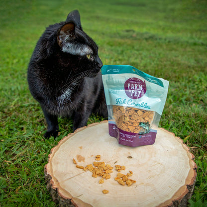 Farm To Pet All-Natural Fish Crumbles Cat Treats