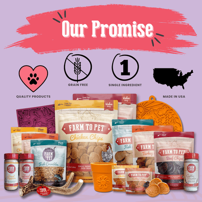 Farm To Pet Valentine's Day Poultry Chip Variety Pack Dog Treats