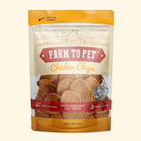 Farm To Pet All-Natural Single-Ingredient Chicken Chips Dog Treats