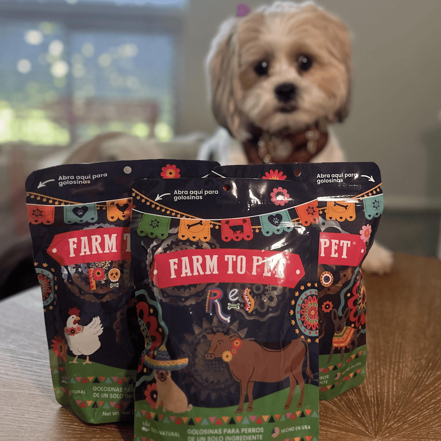 Farm To Table Premios Para Perros Fiesta Dog Treat Variety Bundle