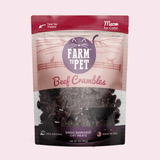 Farm To Pet High Protein Beef Crumbles Cat Treats
