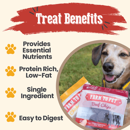 Farm To Pet Puppy Packs 'n Snacks Dog Treat Starter Pack