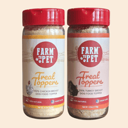 Farm To Pet Chicken & Turkey Dog Food Topper Bundle