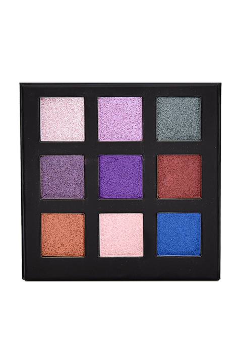Crown Brush Bejeweled 9 Foiled Eyeshadow Palette