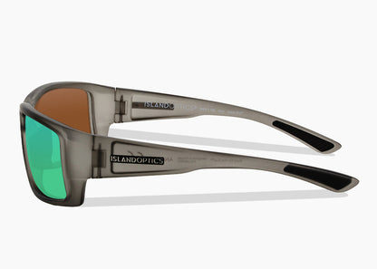 Island Optics 60mm Angler Polarized Sunglasses