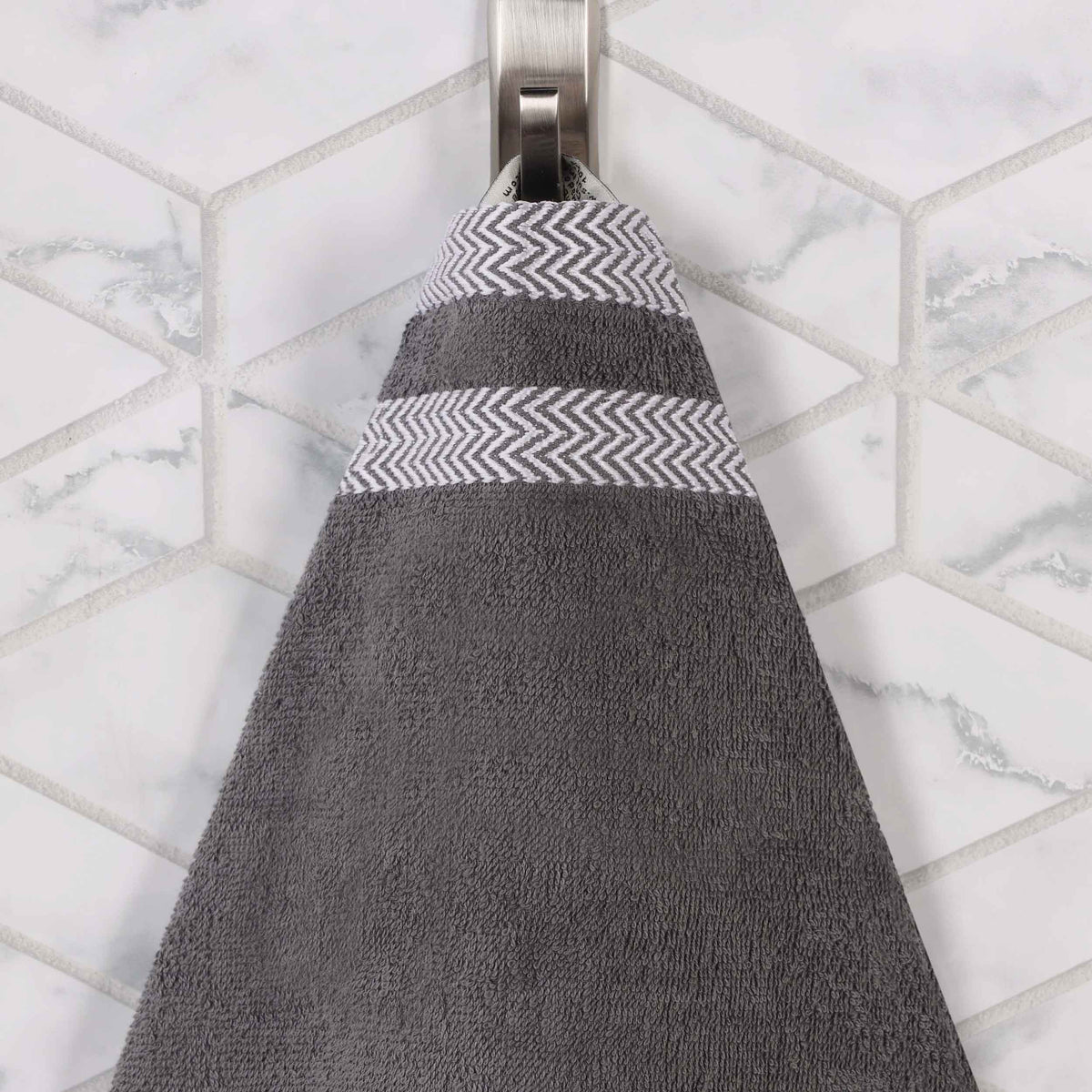 Superior "Hays" 100% Cotton Textured 9-Piece Towel Set
