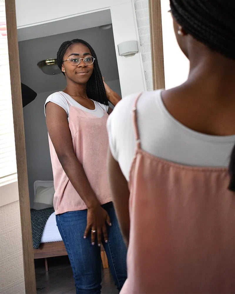 Halftee® Women's Basic Cap Sleeve Layering Bralette