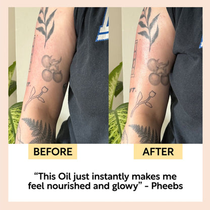 UpCircle Body Oil with Passion Fruit Oil