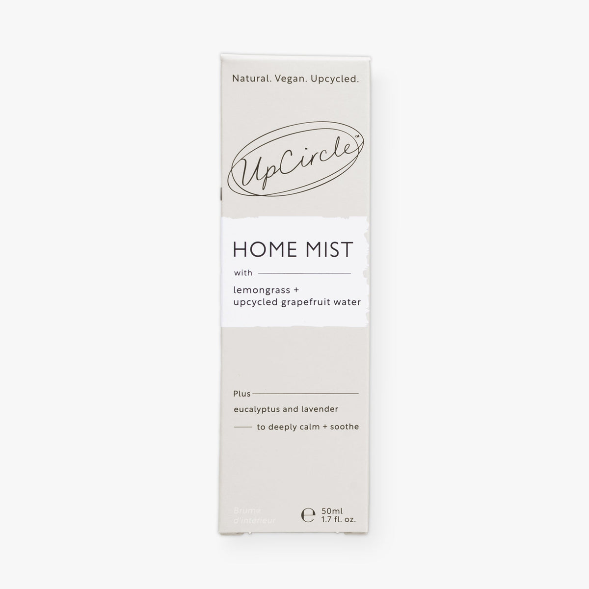 UpCircle Home Mist with Lemongrass + Grapefruit