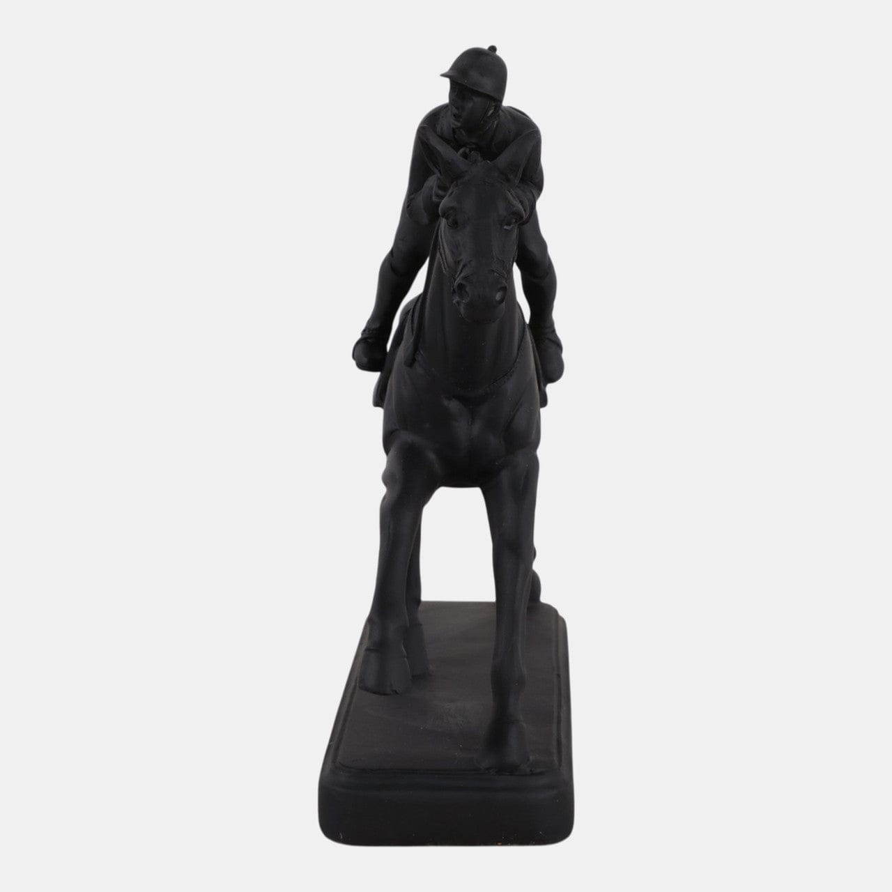 8.5" Horse w/ Jockey Figure