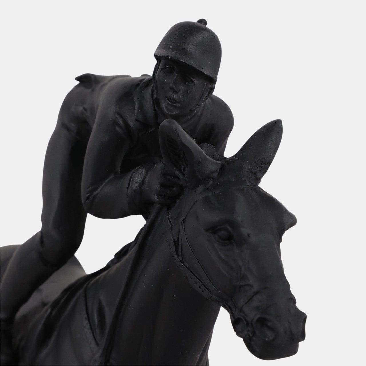 8.5" Horse w/ Jockey Figure
