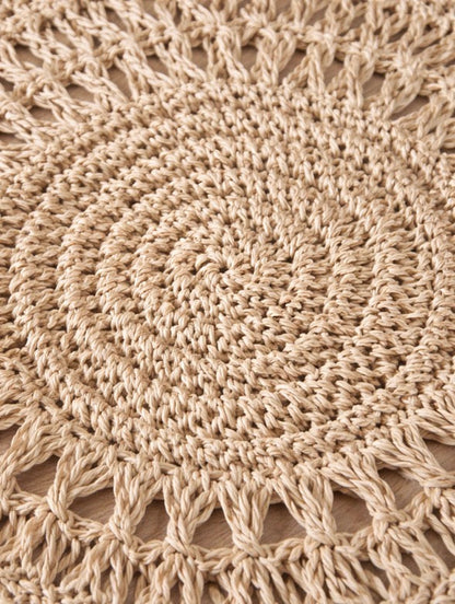 Busa Designs 15" Malibu Natural Jute Placemats