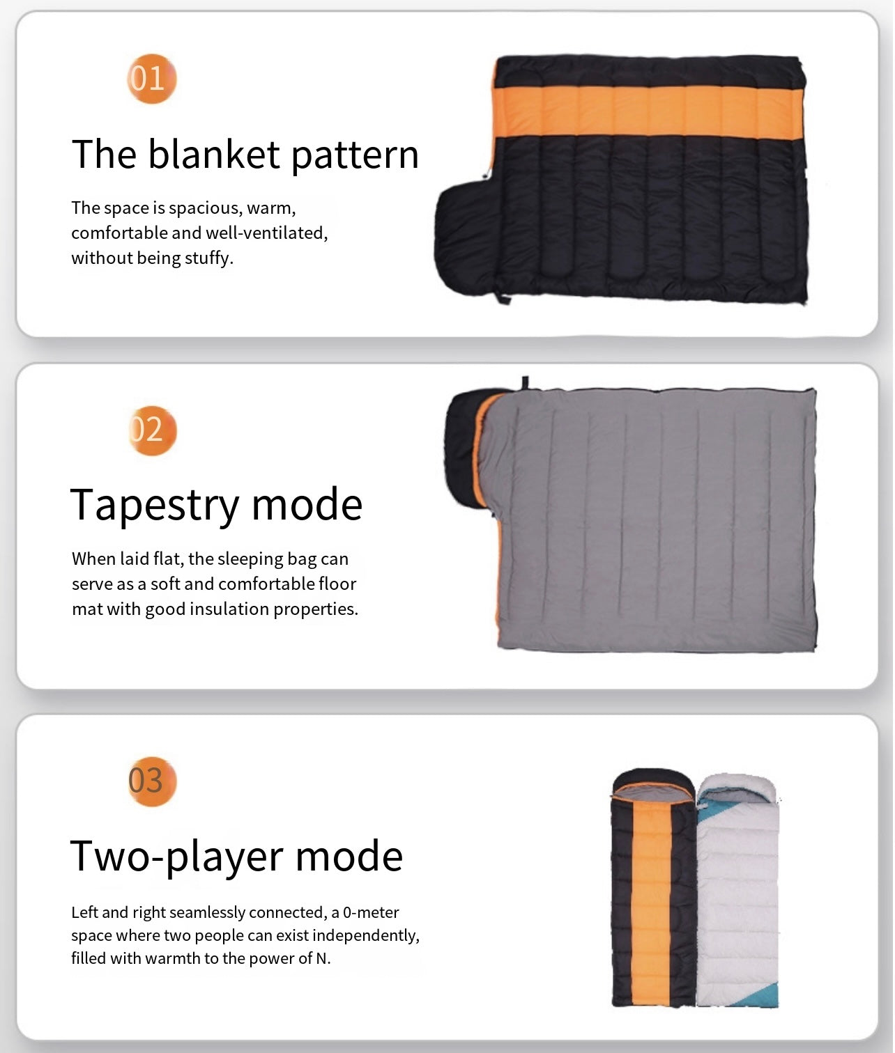 LITEGUEST Heated USB Powered Single Sleeping Bag