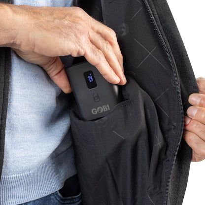 Gobi Heat Men's Sierra Heated Knit Vest
