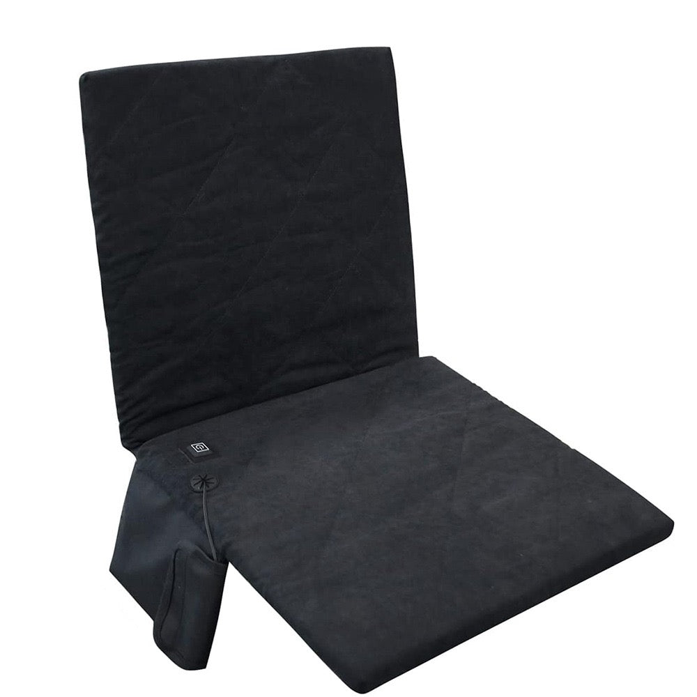 LITEGUEST Heated Outdoor Seat Cushion with Backrest