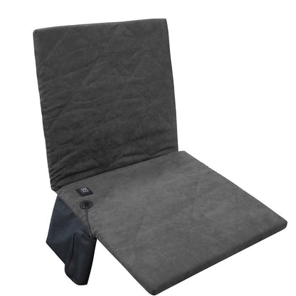 LITEGUEST Heated Outdoor Seat Cushion with Backrest