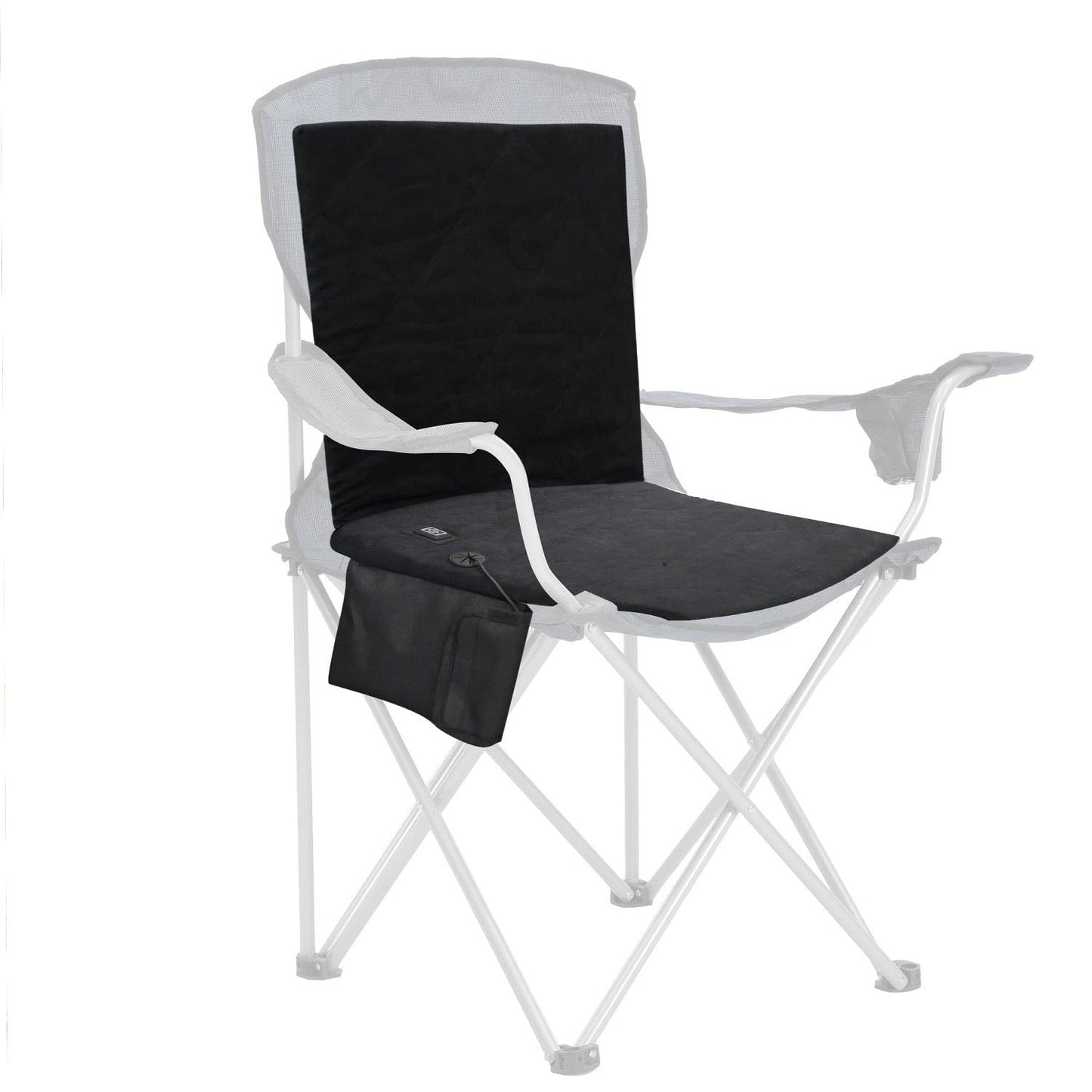 LITEGUEST Heated Outdoor Seat Cushion with Backrest