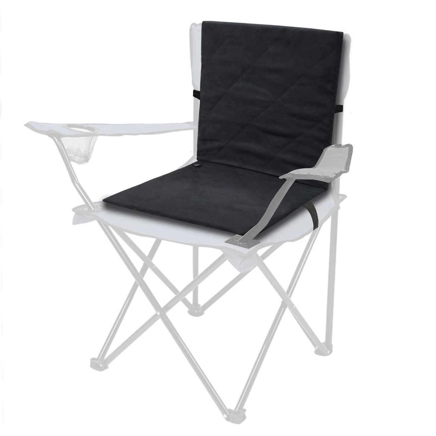 LITEGUEST Heated Outdoor Seat Cushion with Backrest