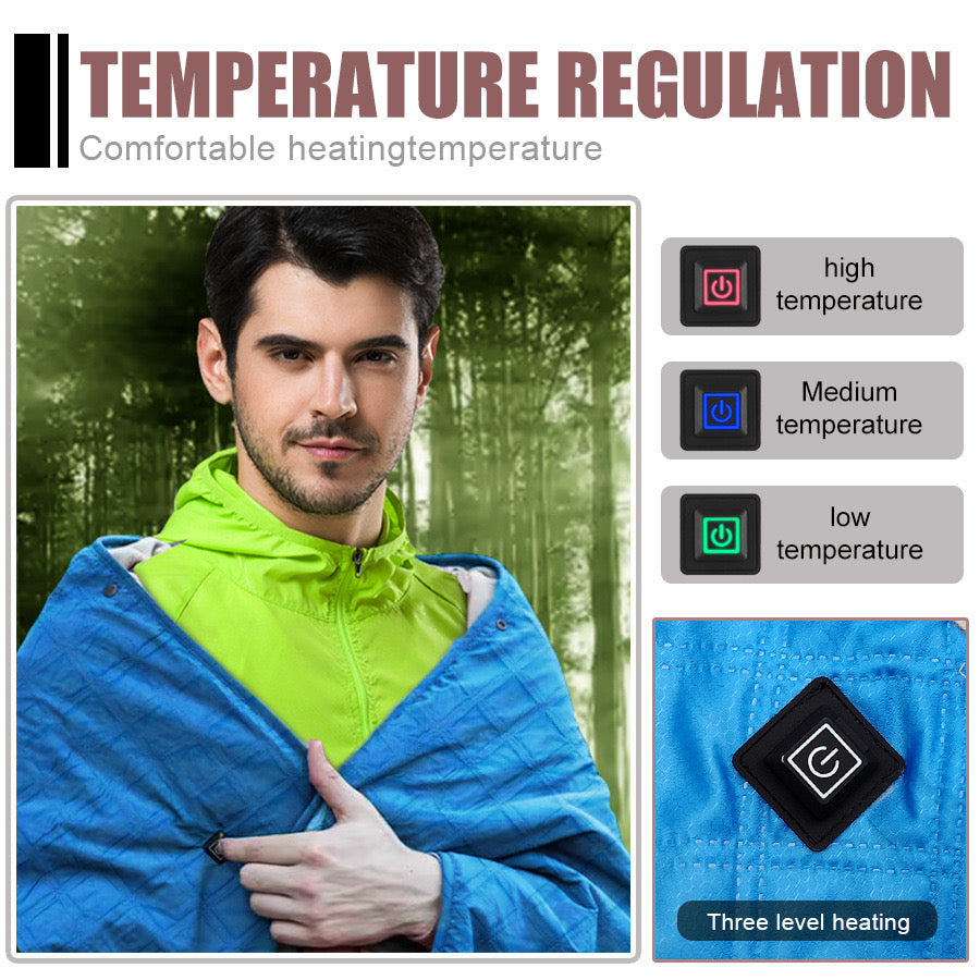 LITEGUEST USB Powered Heated Camping Blanket