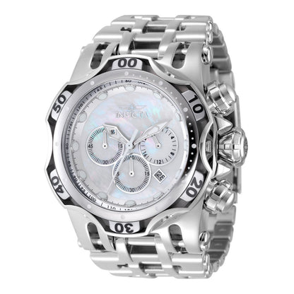 Invicta Men's 54mm Fusion Quartz Chronograph MOP Dial Bracelet Watch