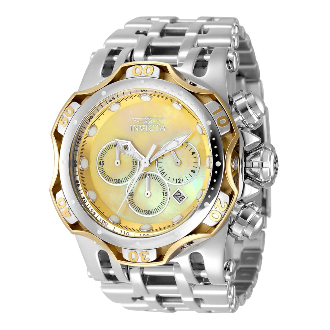 Invicta Men's 54mm Fusion Quartz Chronograph MOP Dial Bracelet