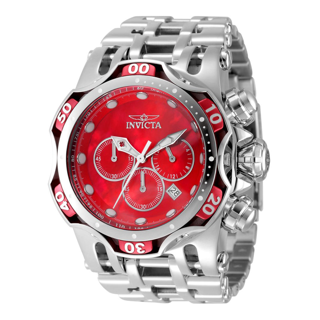 Invicta Men's 54mm Fusion Quartz Chronograph MOP Dial Bracelet Watch