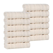 Superior "Mika" Cotton Set of 12 Face Towels