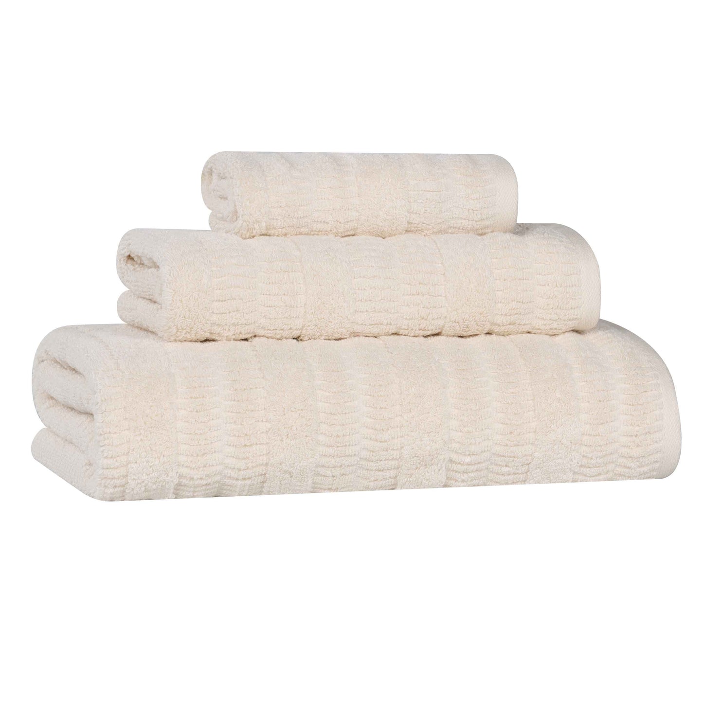 Superior "Mika" Cotton 3-Piece Towel Set