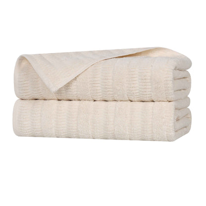 Superior "Mika" Cotton Set of 2 Bath Towels