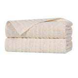 Superior "Mika" Cotton Set of 2 Bath Towels