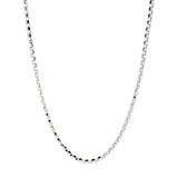 Toscana Italiana Platinum Plated Popcorn Chain Necklace