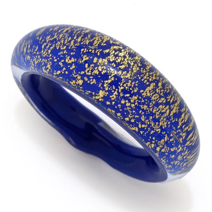 Il Murano Gold Foil Glass Stack Ring