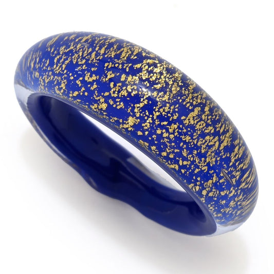 Il Murano Gold Foil Glass Stack Ring