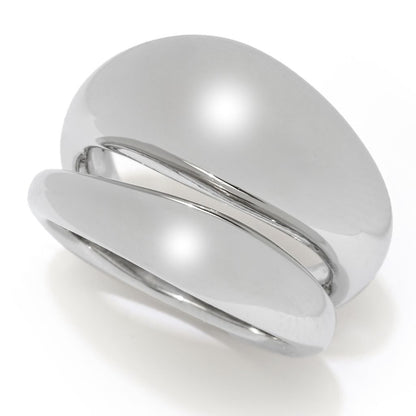 Toscana Italiana 18K Gold Plated Double Row Ring