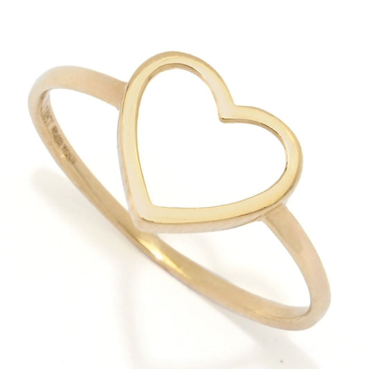Viale18K Gold Motif Open Ring