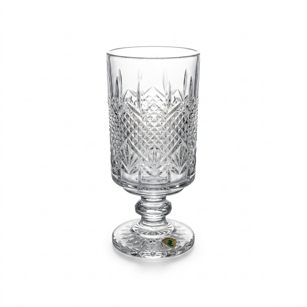 House of Waterford 14" Footed Crystal Urn