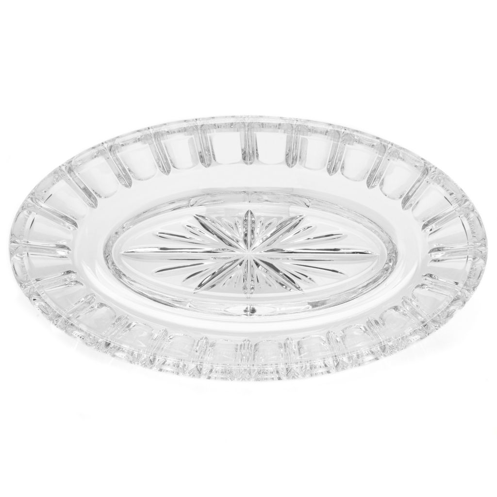 Waterford Crystal O'Connell 9" Oval Tray