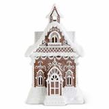 At Home 13.75" LED Gingerbread House