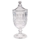 Park Place Glass Urn w/ Lid