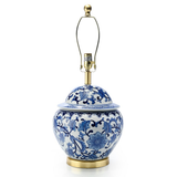 26" Ceramic Chinoiserie Lamp Base