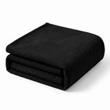 Superior "Kacey" Ribbed Ultra-Soft Fluffy 
Fleece Blanket