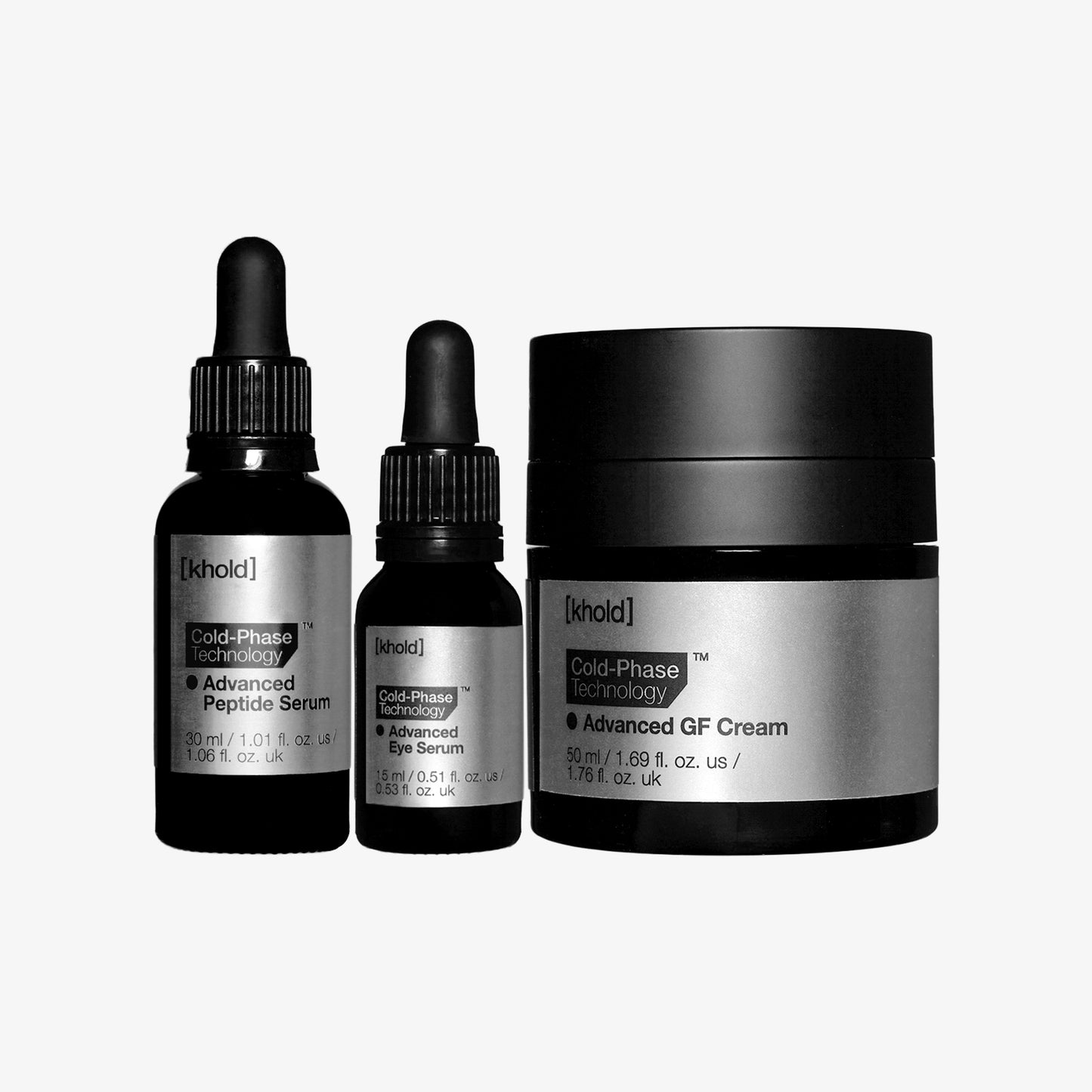 Khold Skincare 3-Piece Advanced Skincare Set