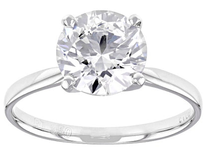 Peace Jewelers Platinum Choice of Carat Lab-Grown Diamond Solitaire Ring